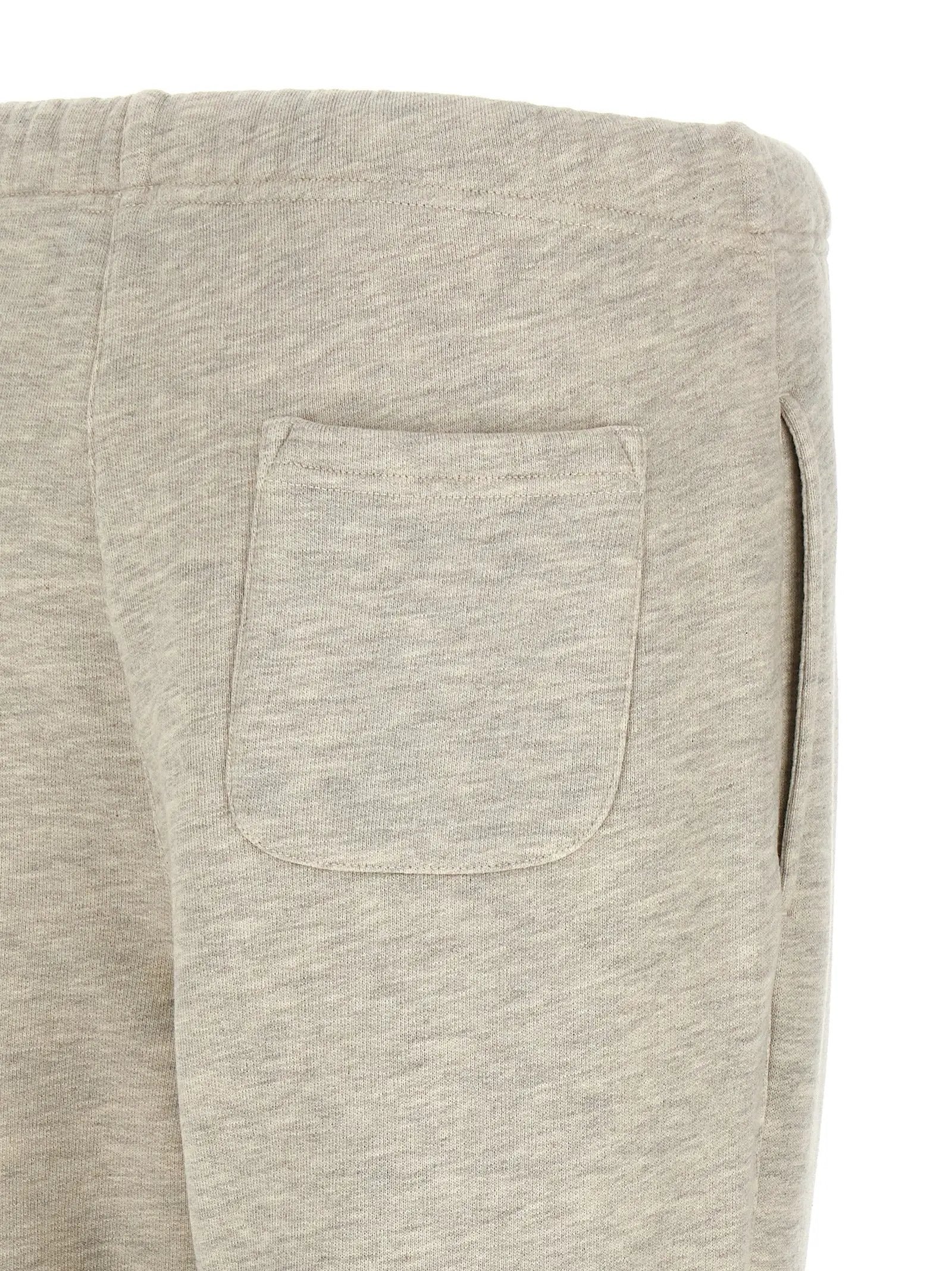 Autry Gray Cotton Joggers (Workout Pants)