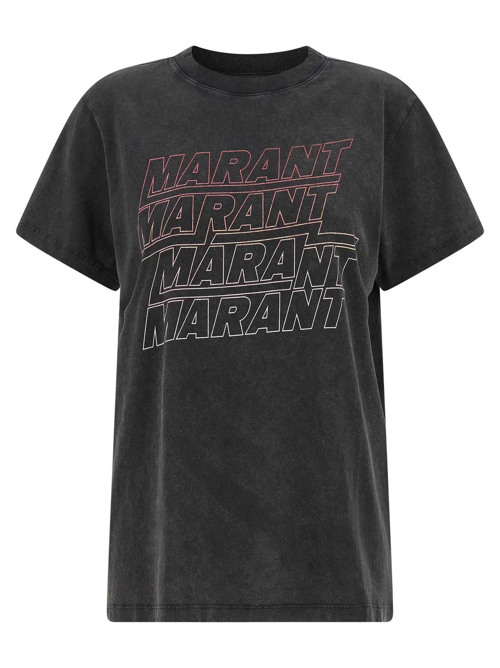 Isabel Marant Étoile Gray Cotton T-Shirt