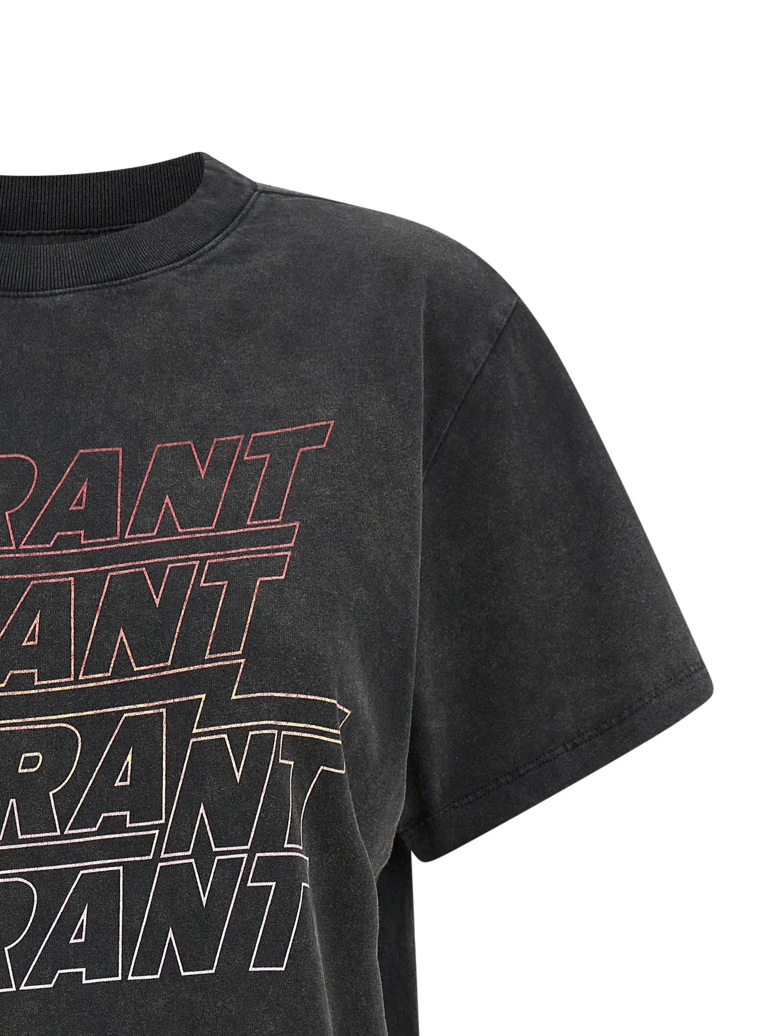 Isabel Marant Étoile Gray Cotton T-Shirt