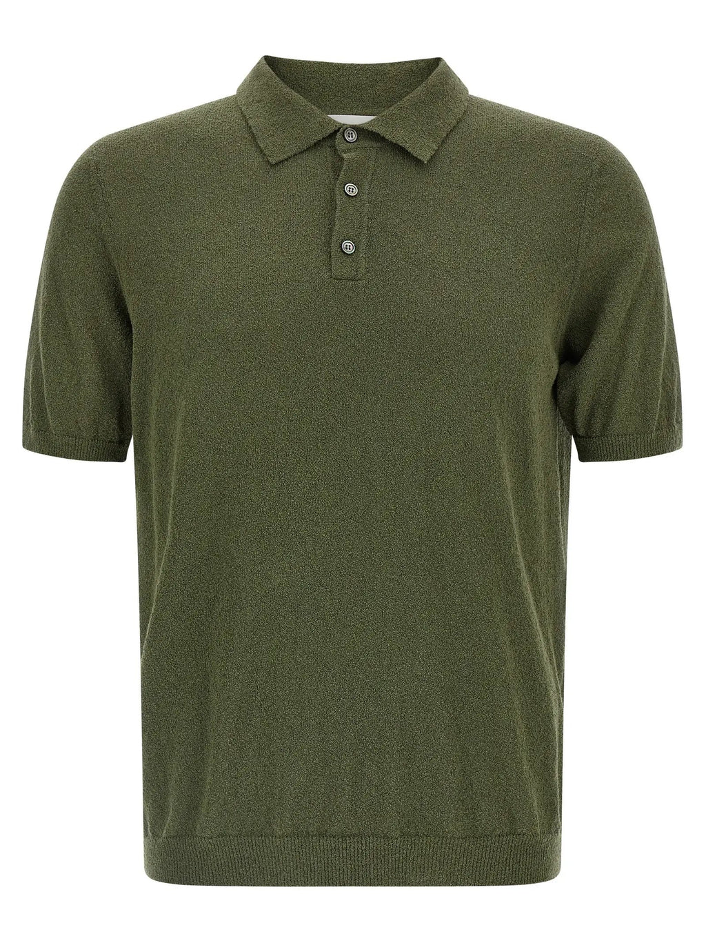 Roberto Collina Bicolor Cotton Polo Shirt