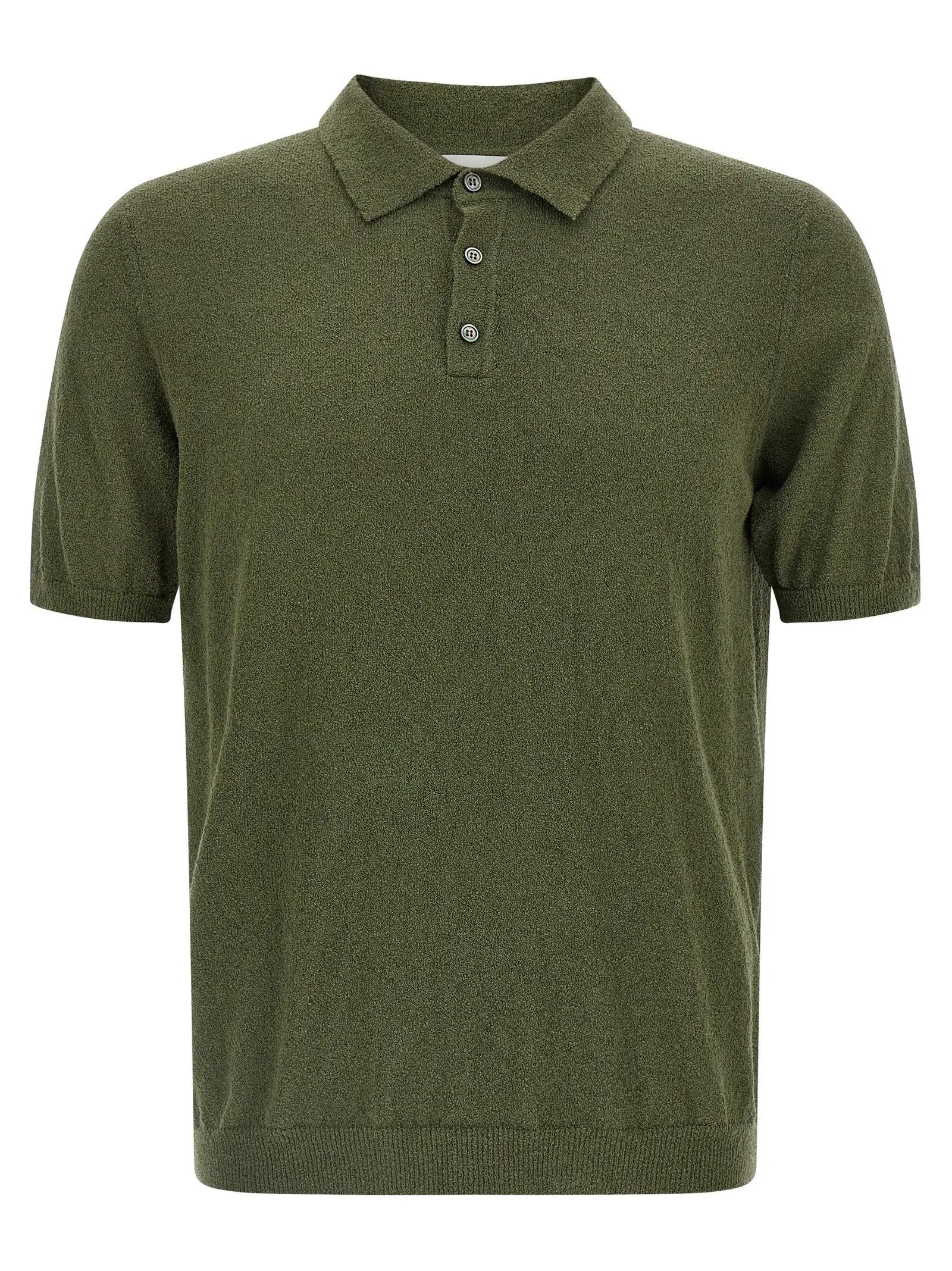 Roberto Collina Bicolor Cotton Polo Shirt