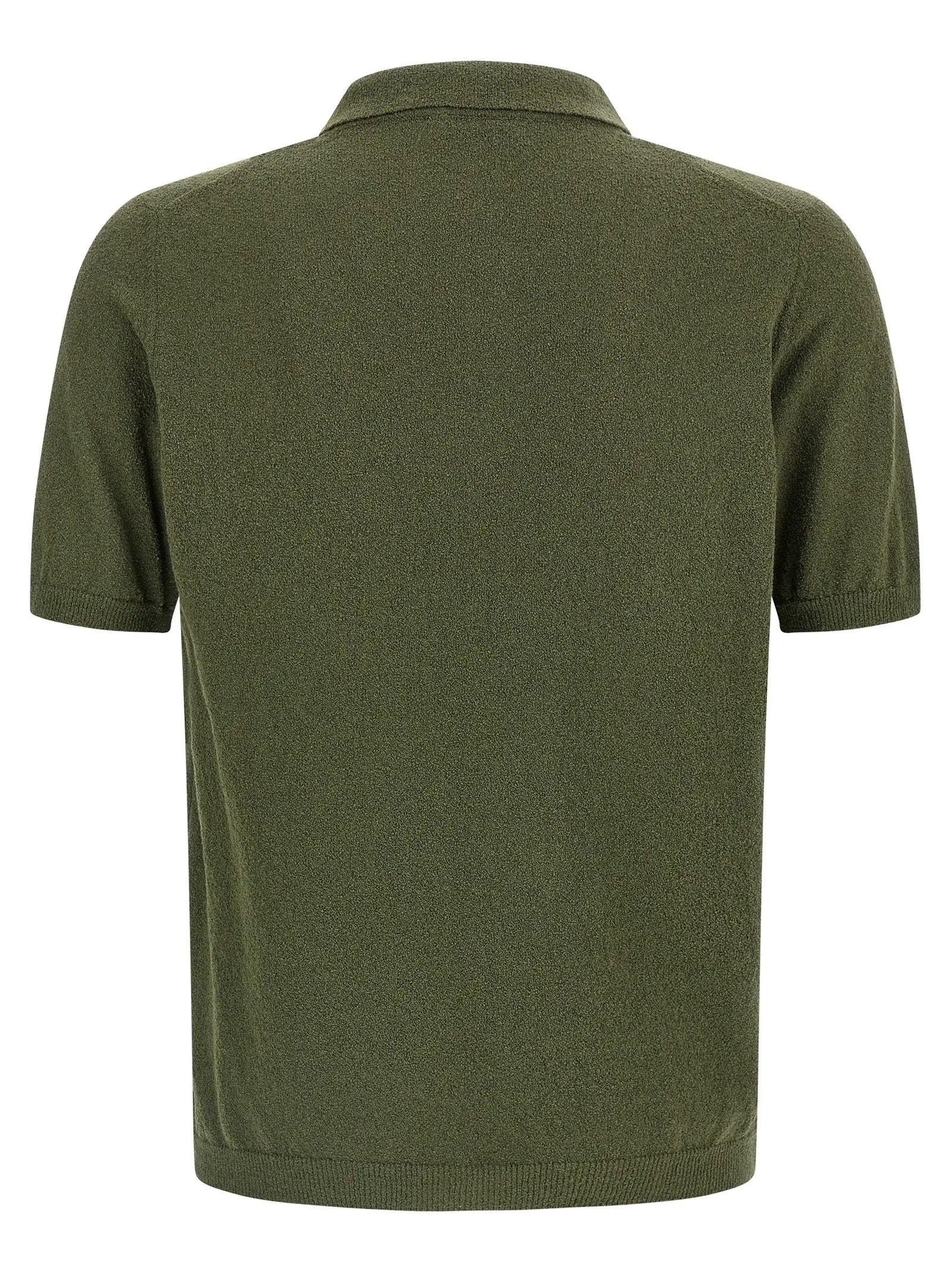 Roberto Collina Bicolor Cotton Polo Shirt