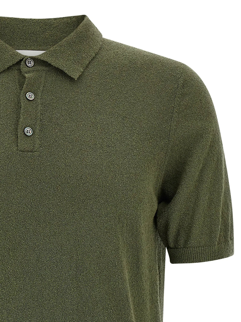 Roberto Collina Bicolor Cotton Polo Shirt