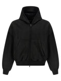 Balenciaga Black Cotton Sweatshirt