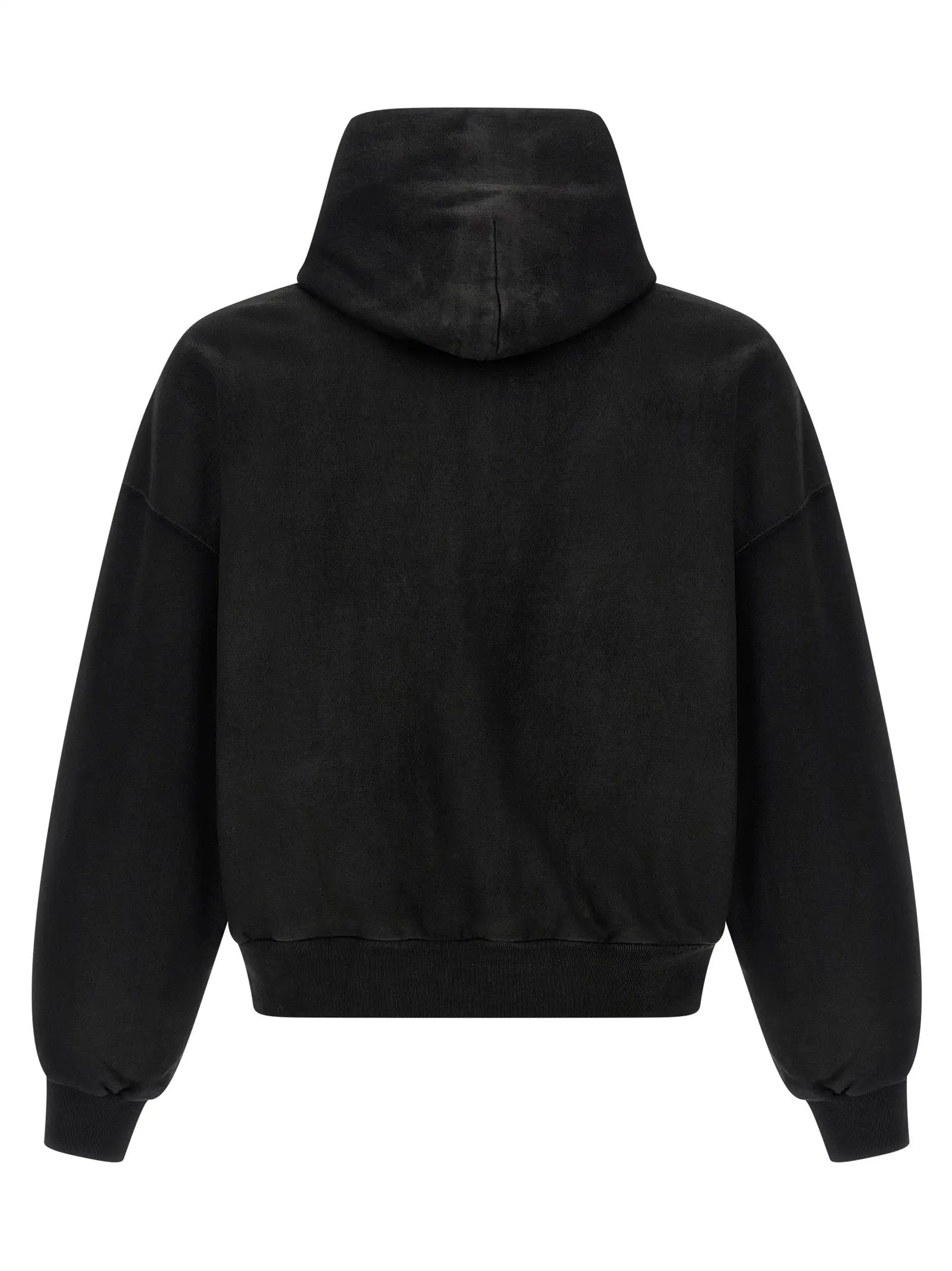 Balenciaga Black Cotton Sweatshirt