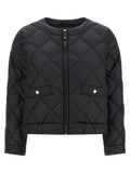 Max Mara Black Polyamide Full-Length Jacket