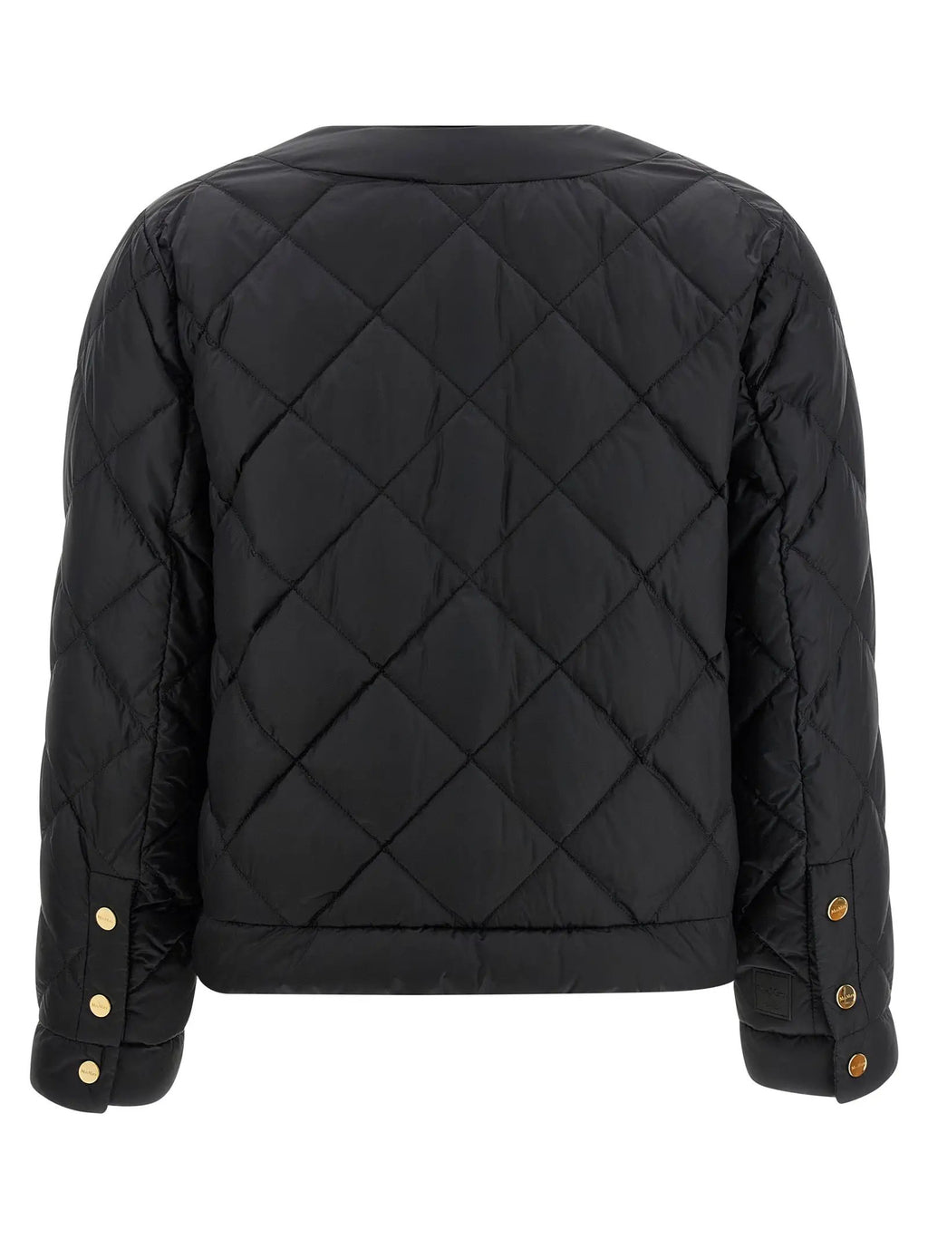 Max Mara Black Polyamide Full-Length Jacket