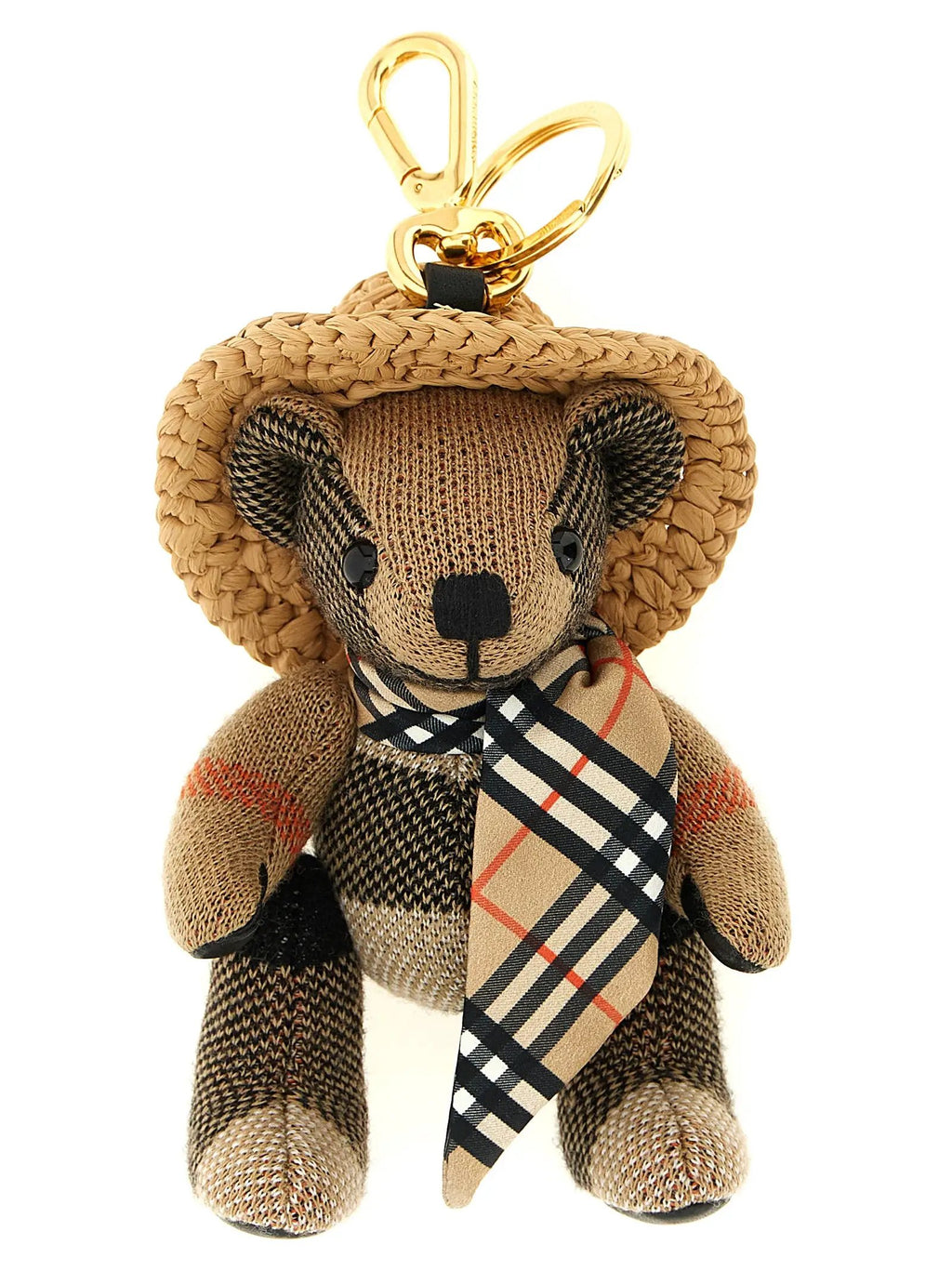 Burberry Burberry Beige Wool Keychain