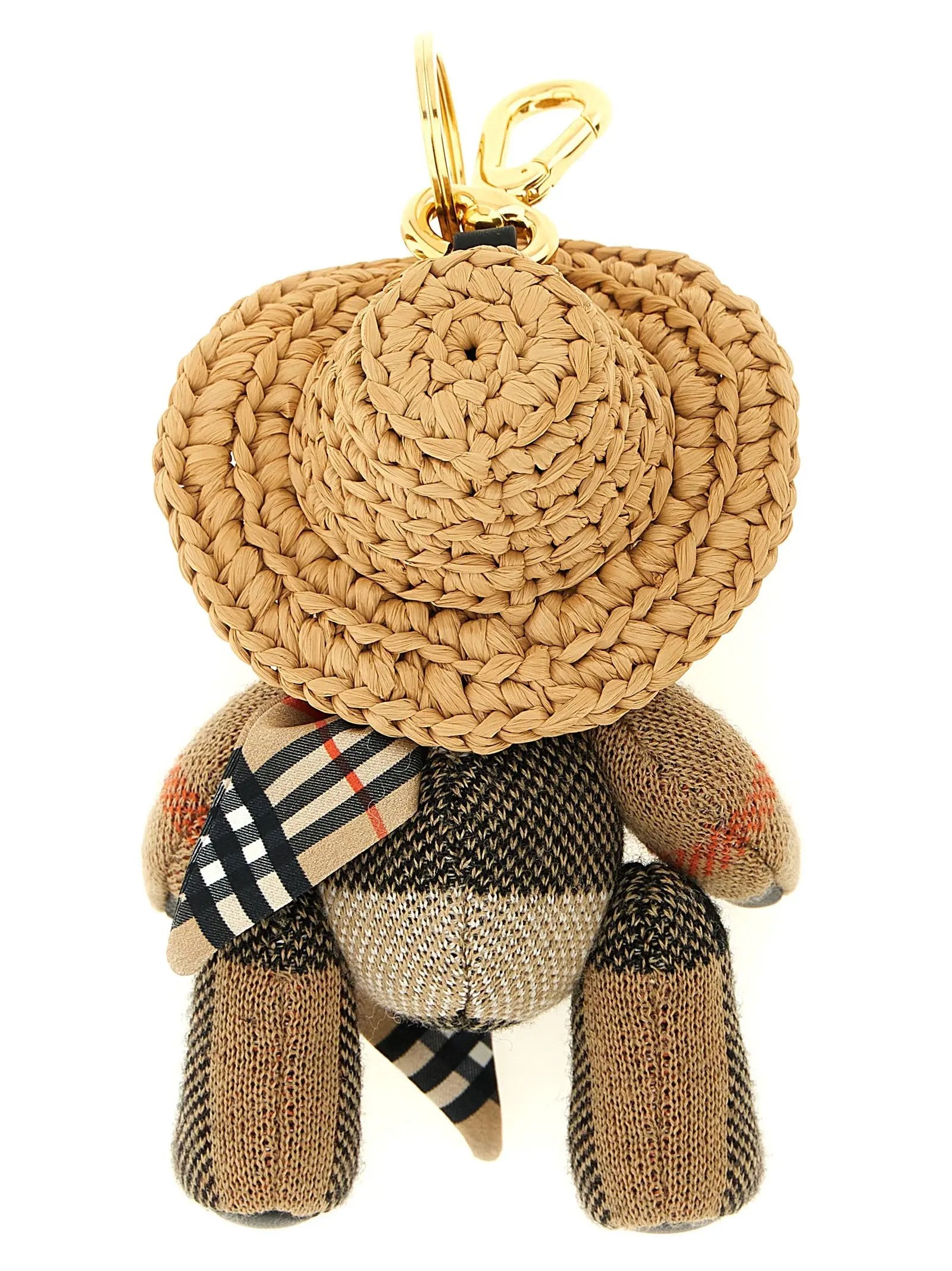 Burberry Burberry Beige Wool Keychain