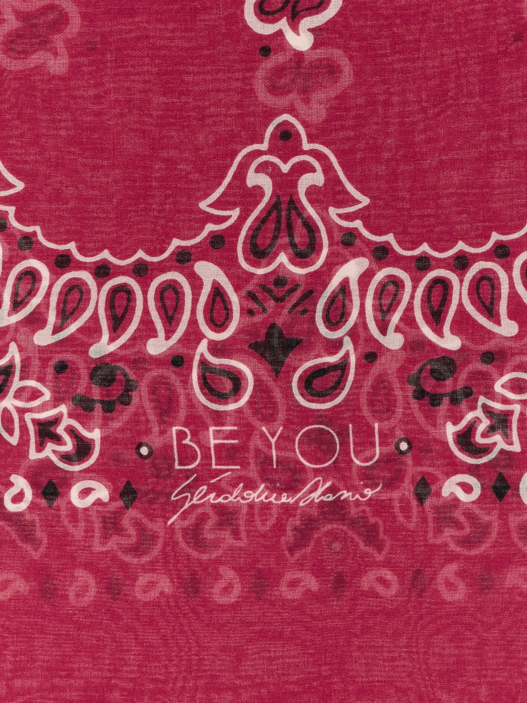 BE YOU BE YOU Fuchsia Modal Foulard