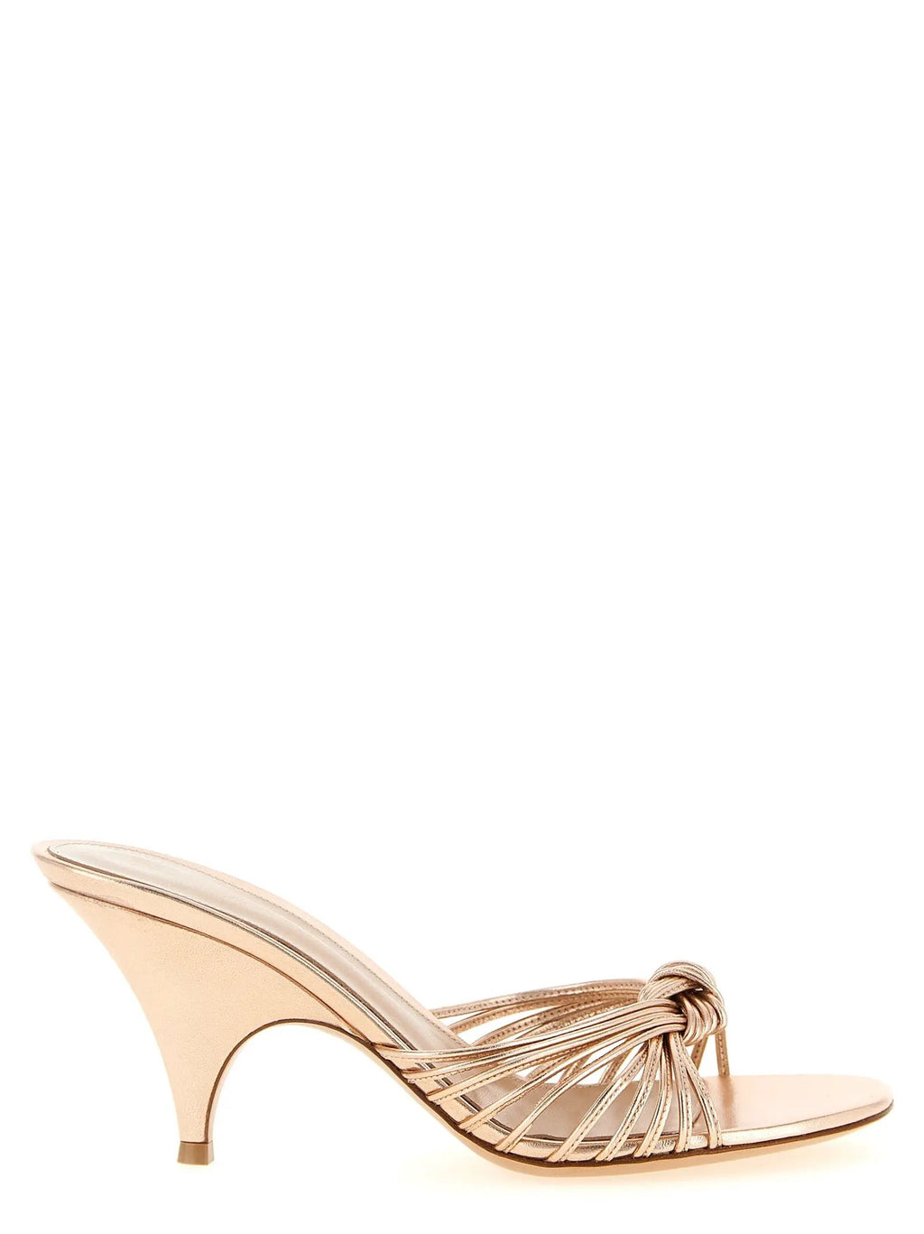 Gianvito Rossi Gianvito Rossi Multicolor Lamb Leather Stiletto Heel Sandals