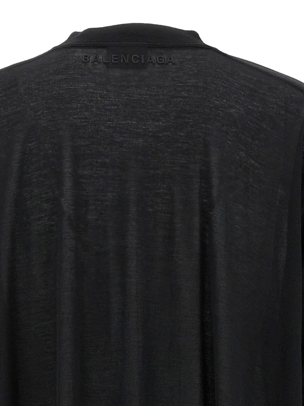 Balenciaga Black Cotton Casual Dress