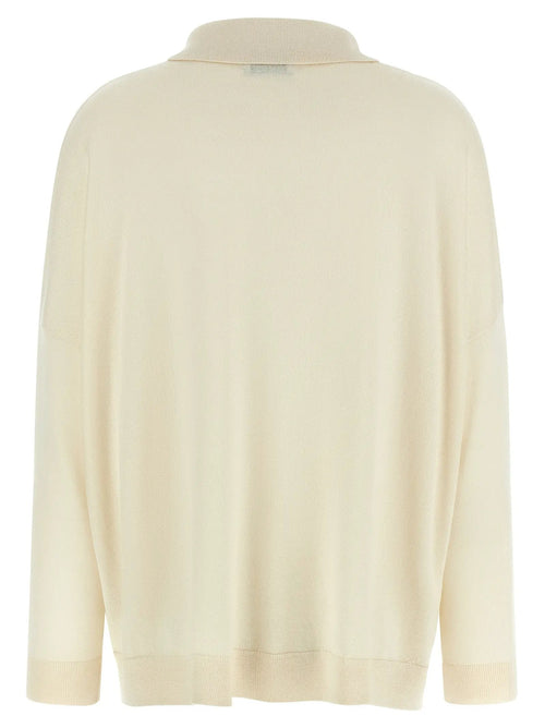 BE YOU White Cashmere Cardigan