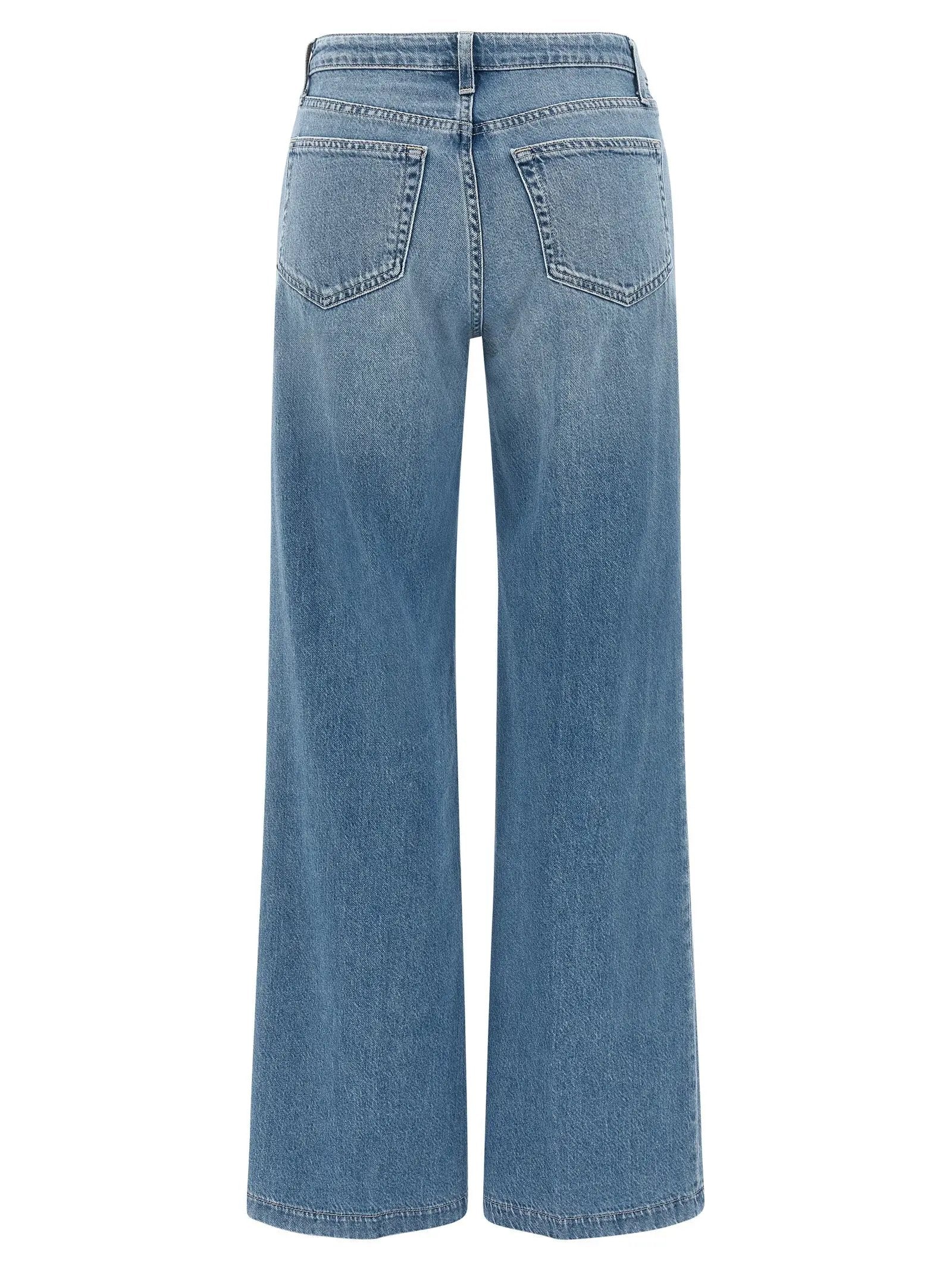 L'Agence Blue Cotton Jeans Denim