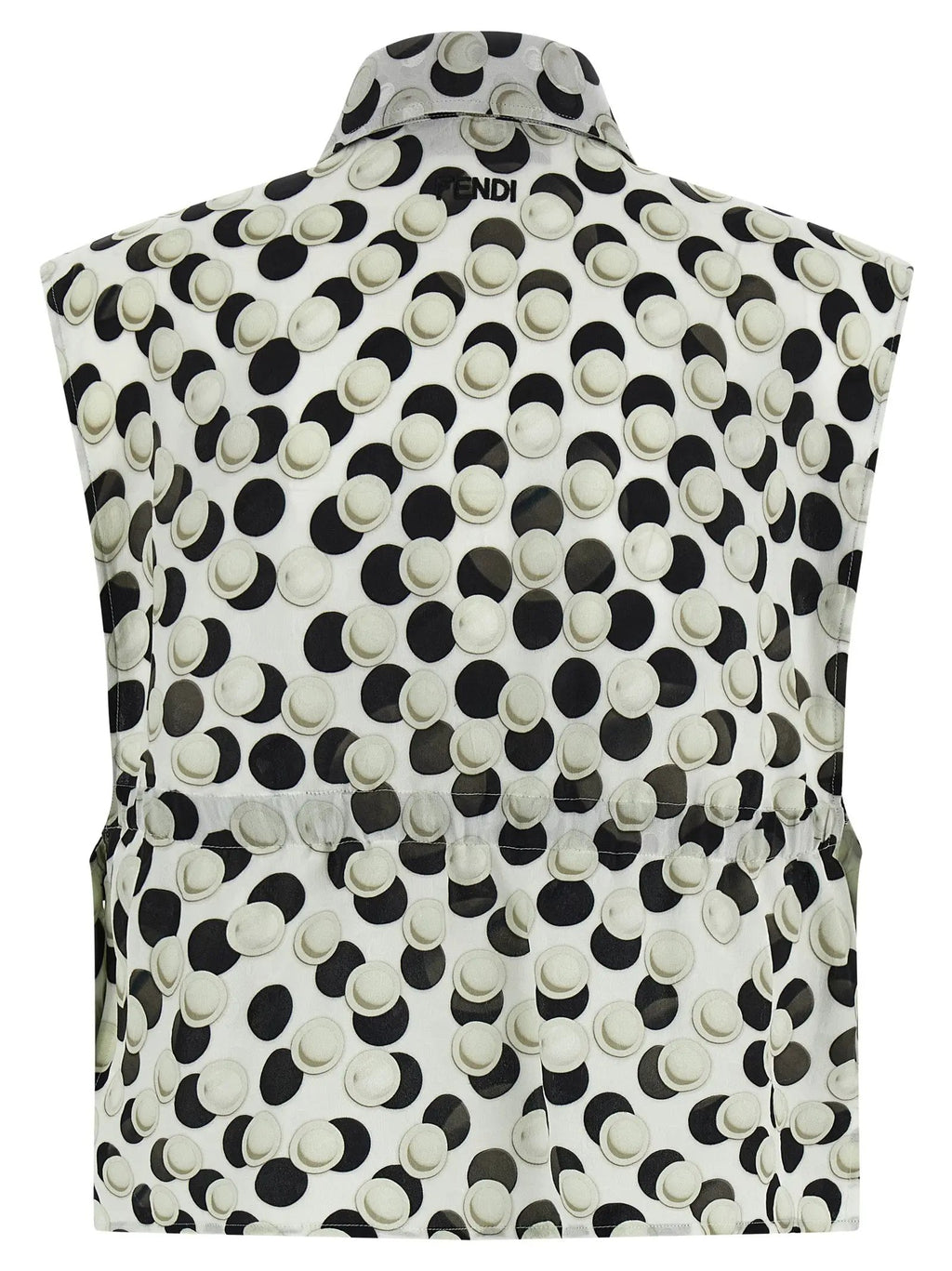 Fendi Multicolor Silk Pattern Shirt