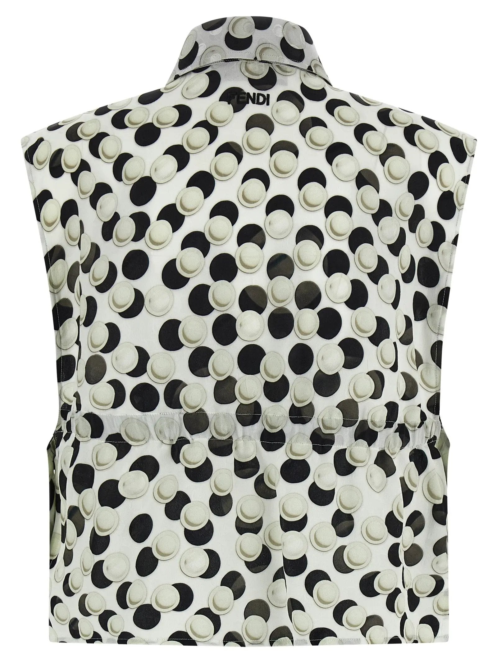 Fendi Multicolor Silk Pattern Shirt