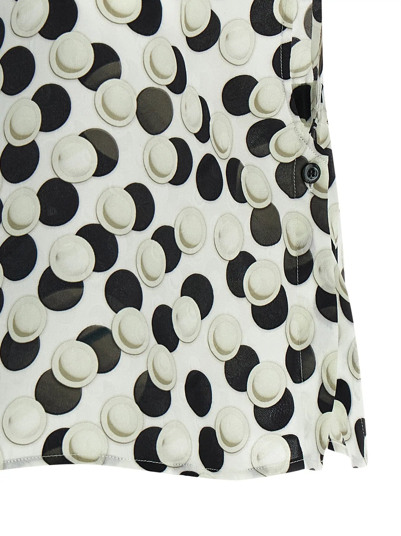 Fendi Multicolor Silk Pattern Shirt