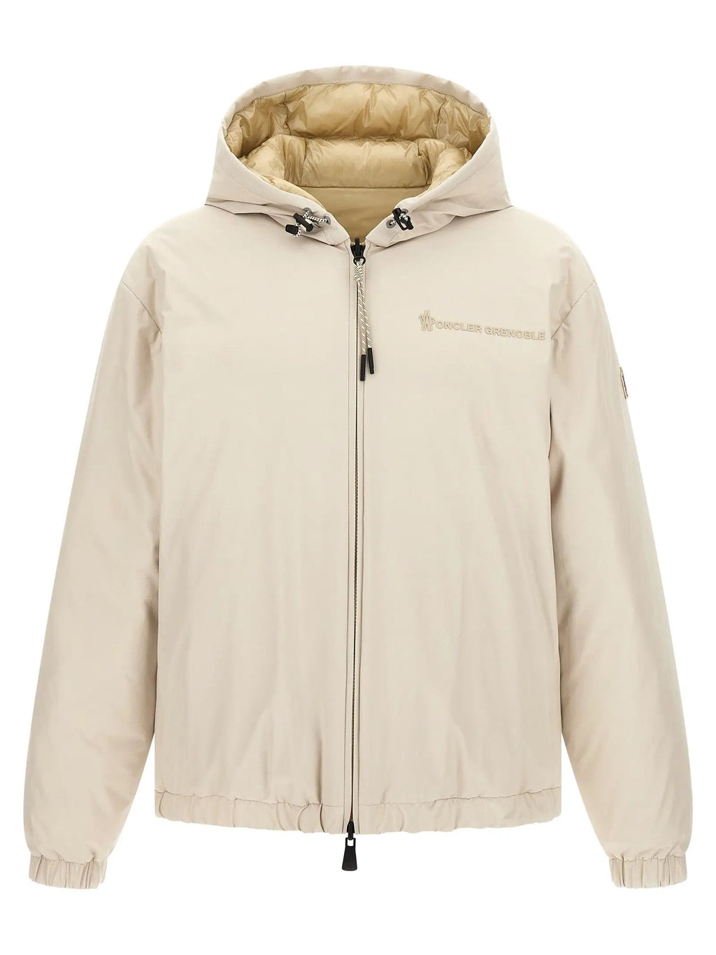 Moncler Grenoble Beige Polyamide Shell Jacket
