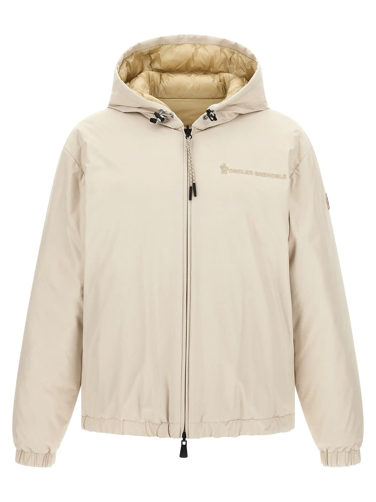 Moncler Grenoble Beige Polyamide Shell Jacket