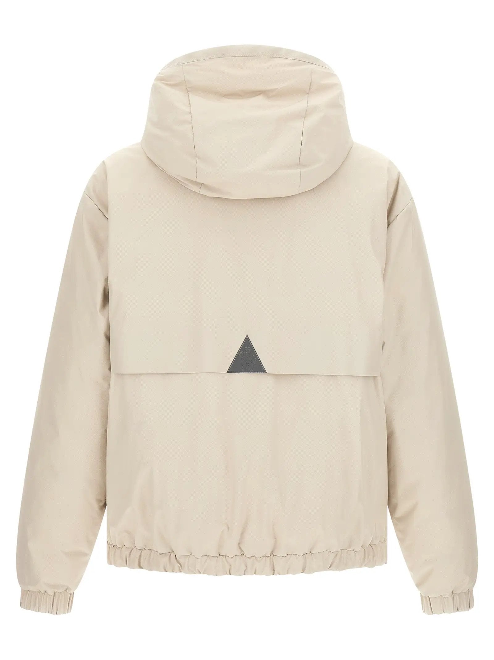 Moncler Grenoble Beige Polyamide Shell Jacket