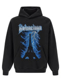 Balenciaga Black Cotton Sweatshirt