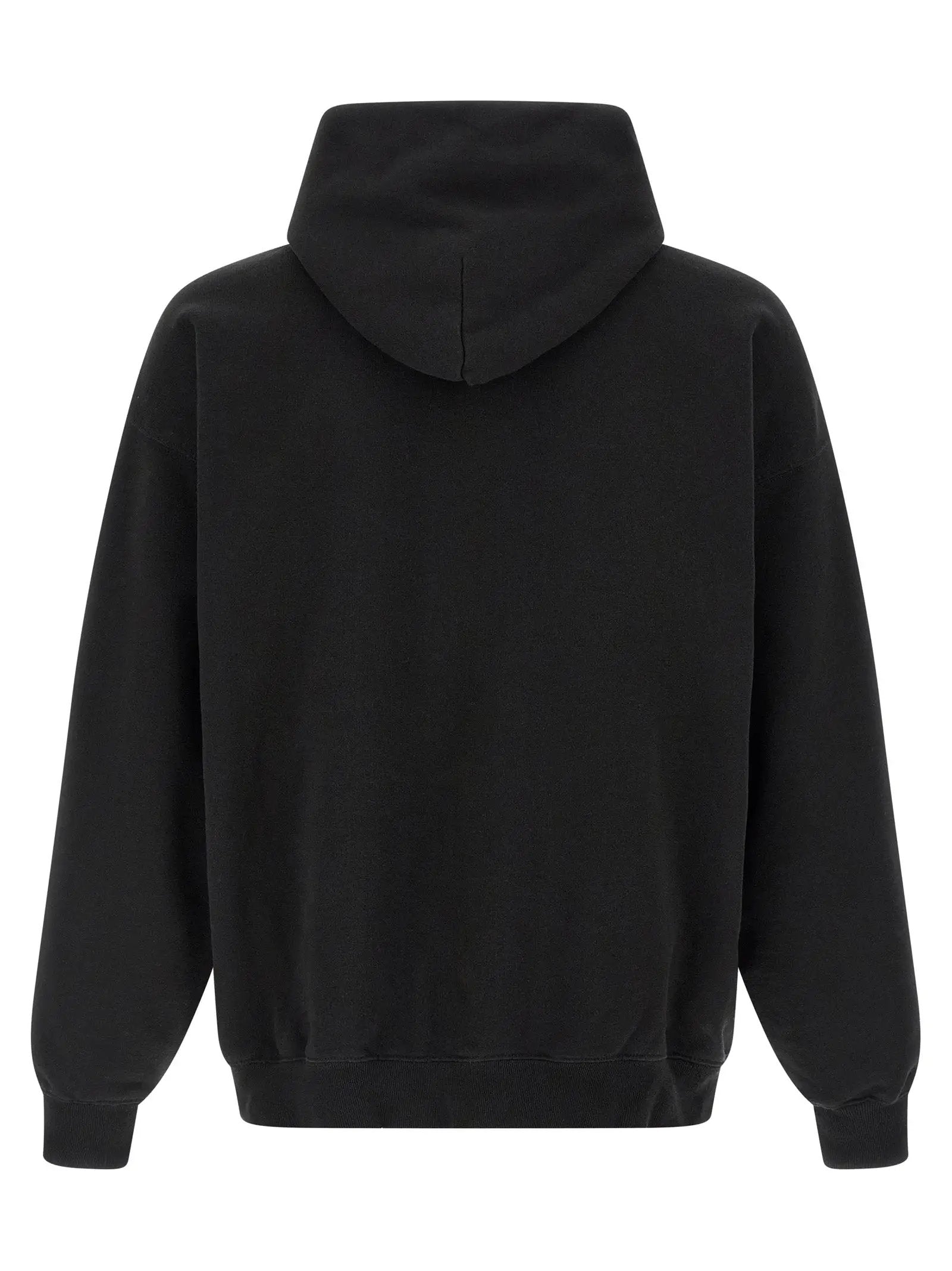Balenciaga Black Cotton Sweatshirt