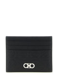 Ferragamo Black Calfskin Cardholder