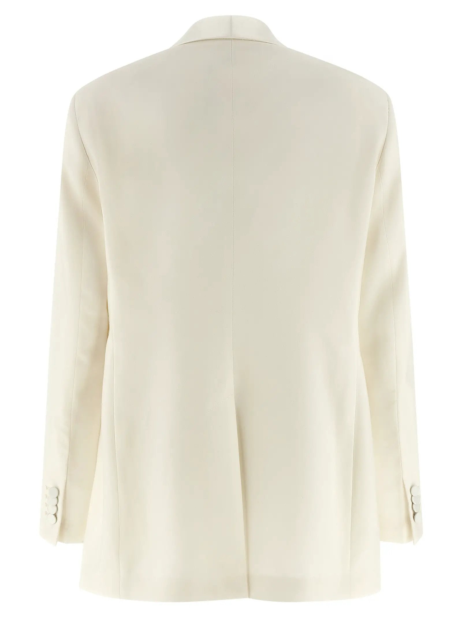 Tagliatore White Virgin Wool Two-Piece Suit