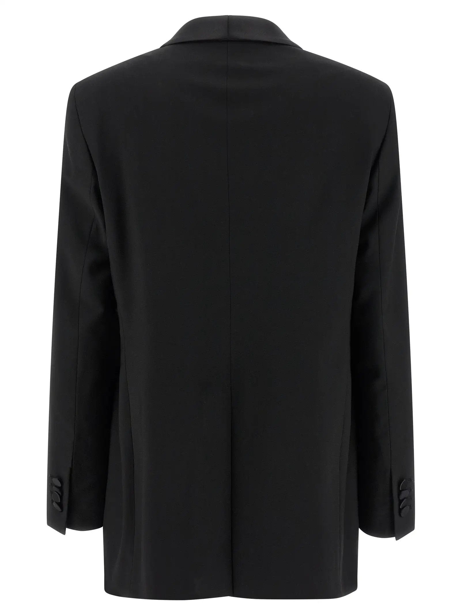 Tagliatore Black Virgin Wool Two-Piece Suit