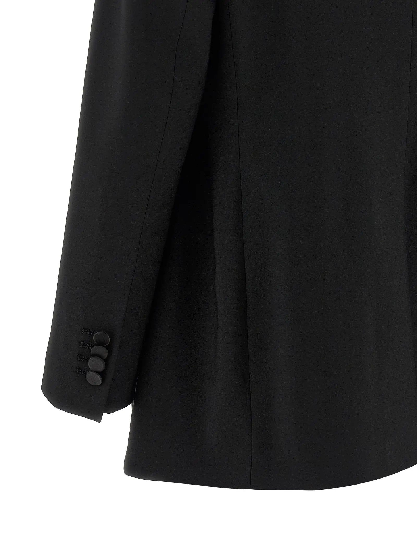 Tagliatore Black Virgin Wool Two-Piece Suit