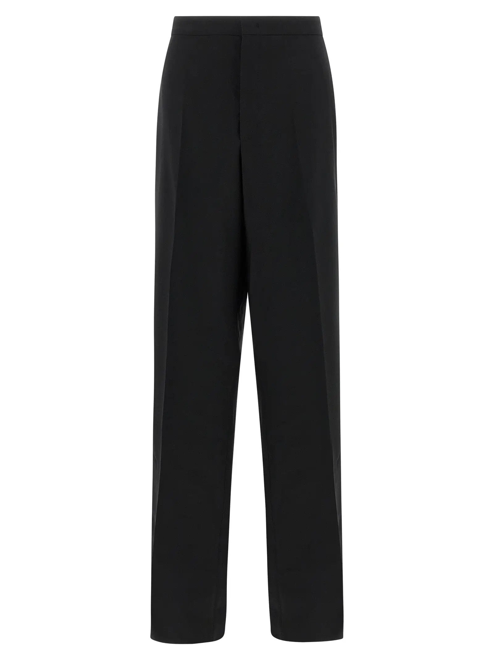 Tagliatore Black Virgin Wool Two-Piece Suit