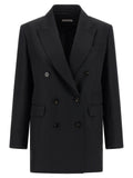 Alberto Biani Alberto Biani Black Viscose Blazer