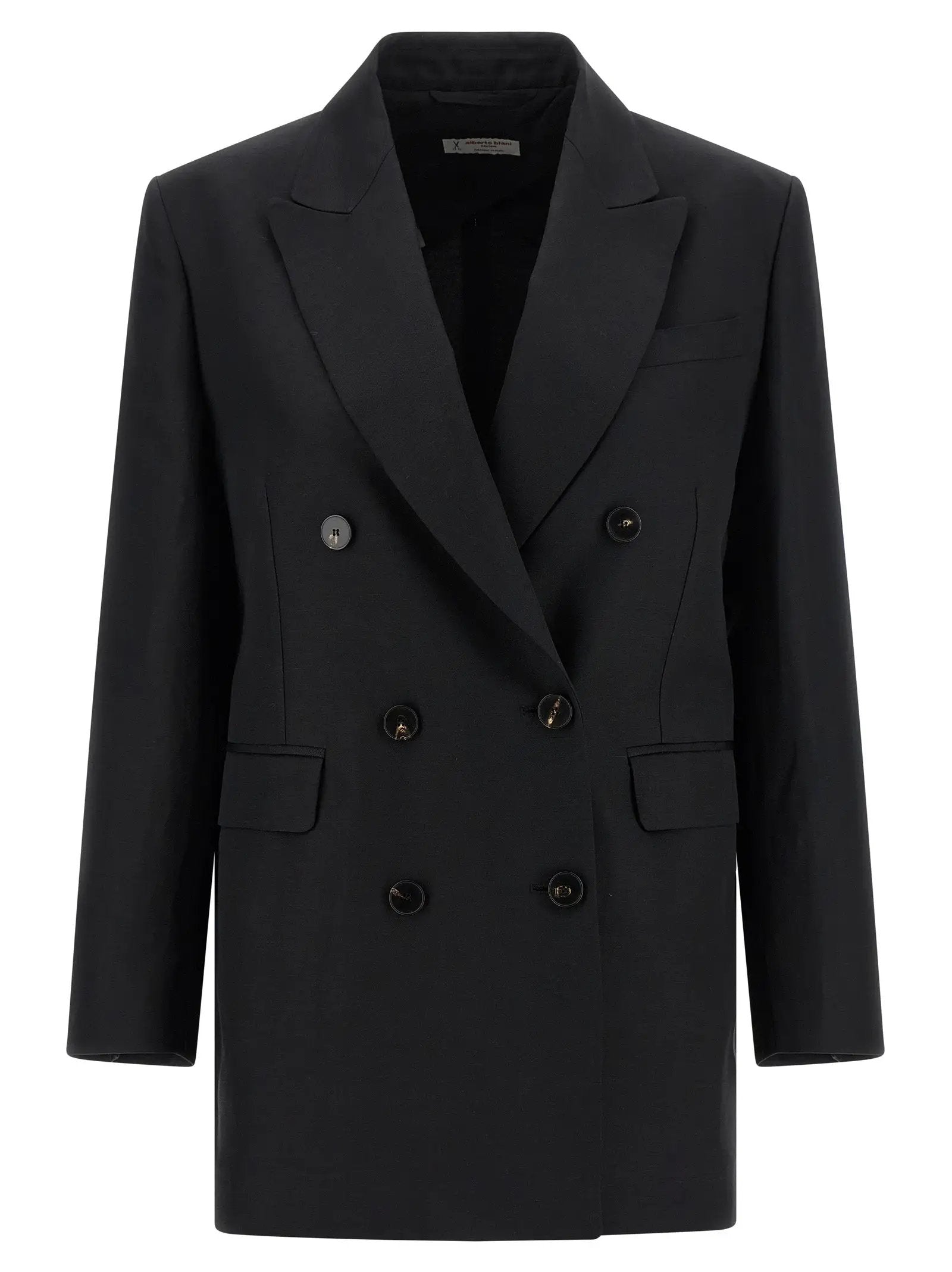 Alberto Biani Alberto Biani Black Viscose Blazer