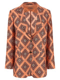 Alberto Biani Alberto Biani Multicolor Silk Blazer