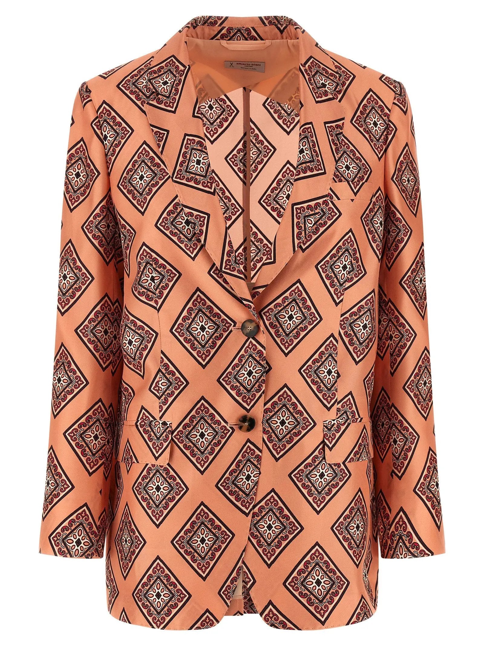 Alberto Biani Alberto Biani Multicolor Silk Blazer