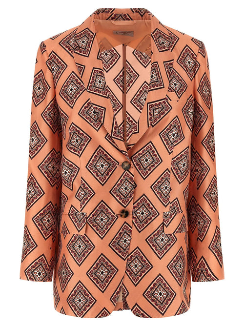 Alberto Biani Alberto Biani Multicolor Silk Blazer