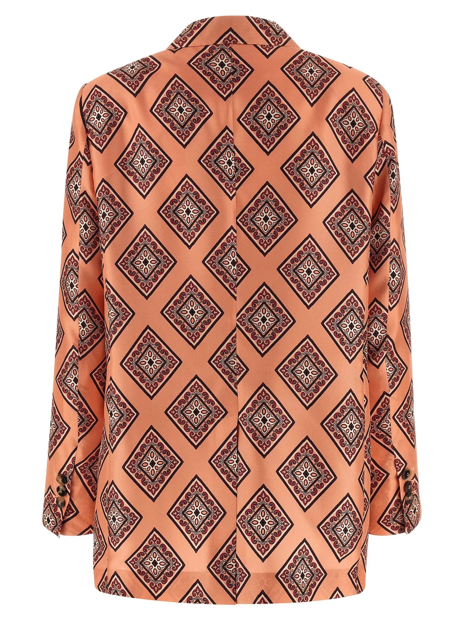 Alberto Biani Alberto Biani Multicolor Silk Blazer
