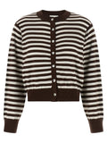 BE YOU Brown Cotton Cardigan