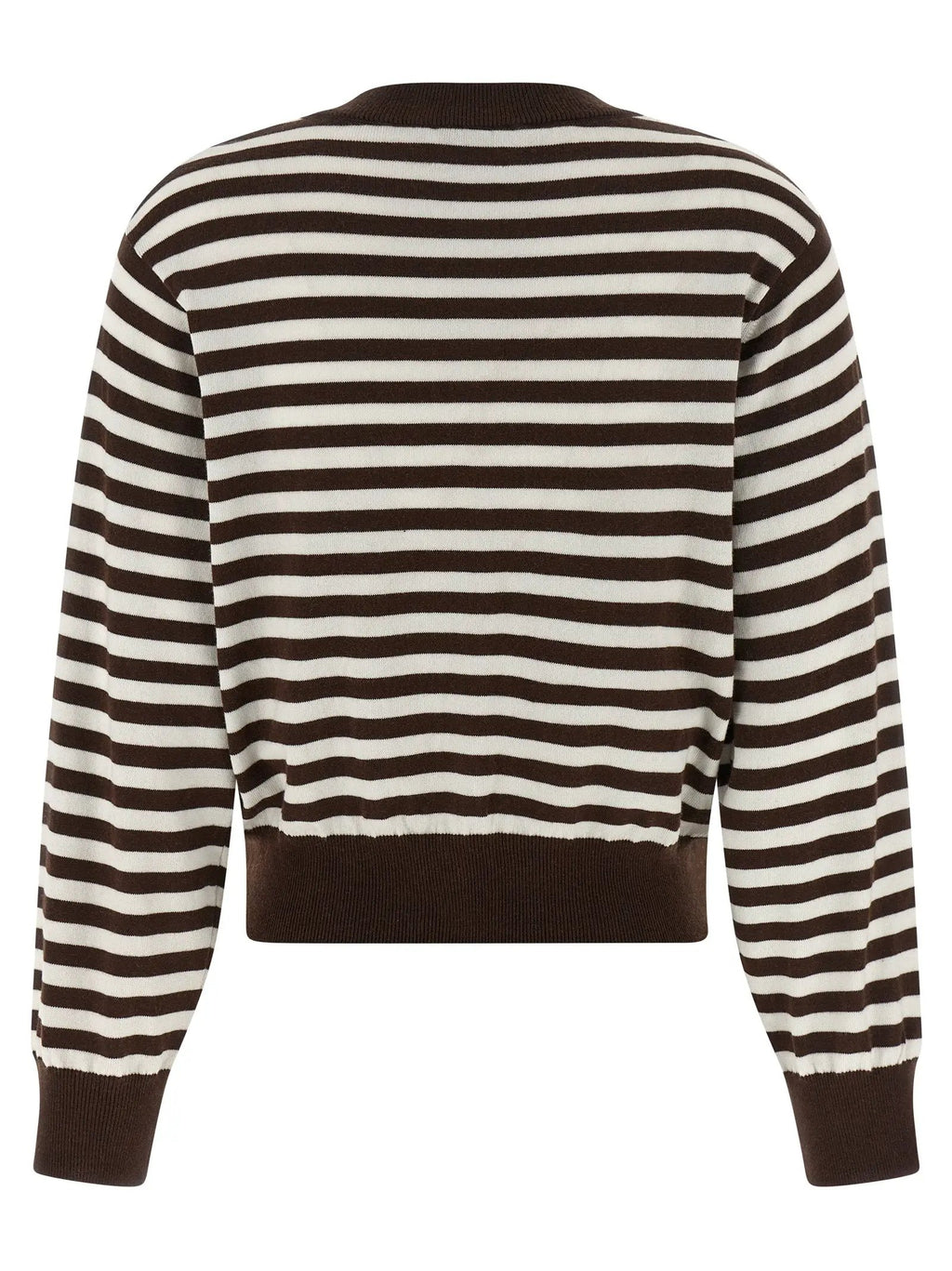 BE YOU Brown Cotton Cardigan