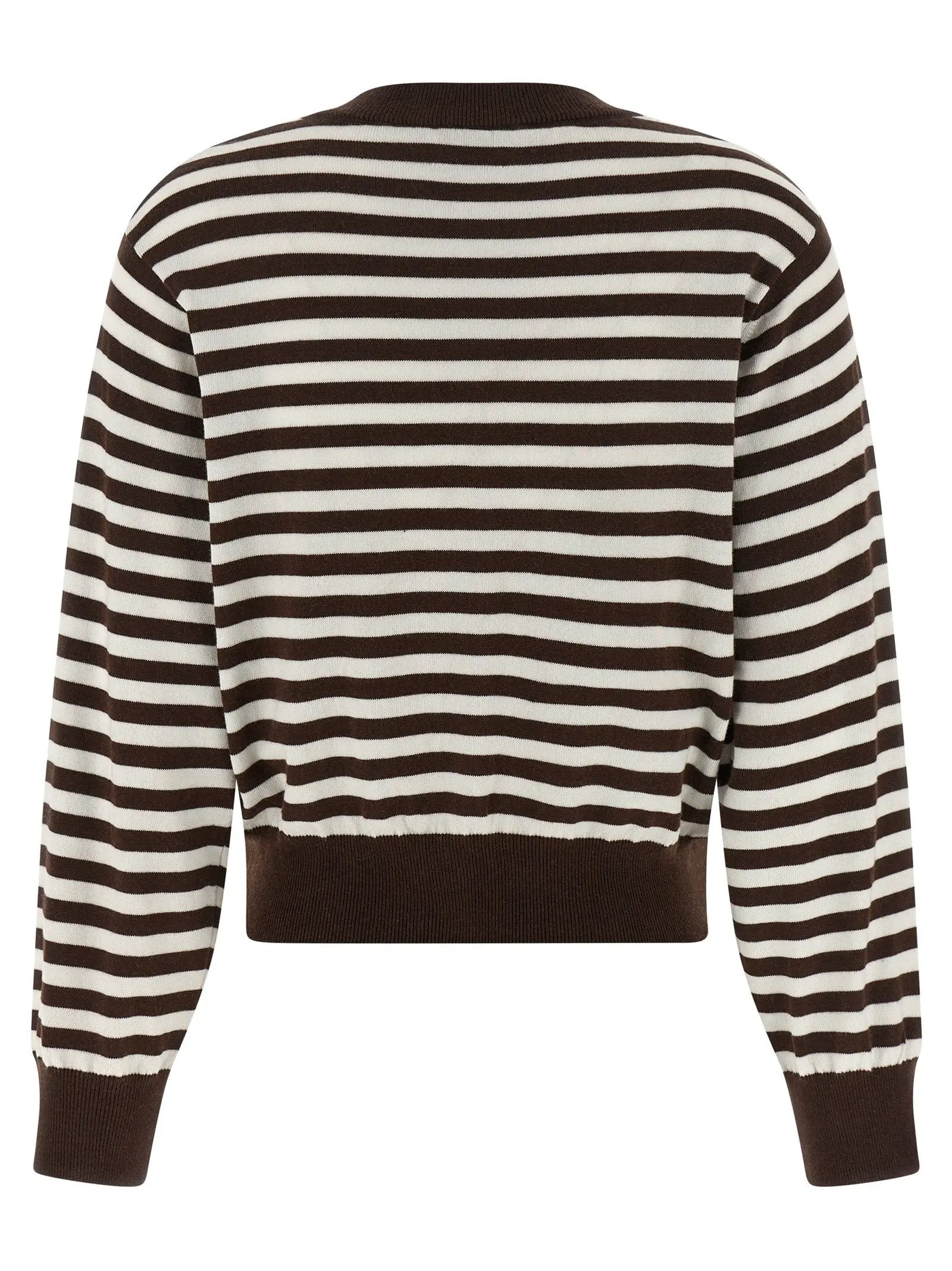 BE YOU Brown Cotton Cardigan