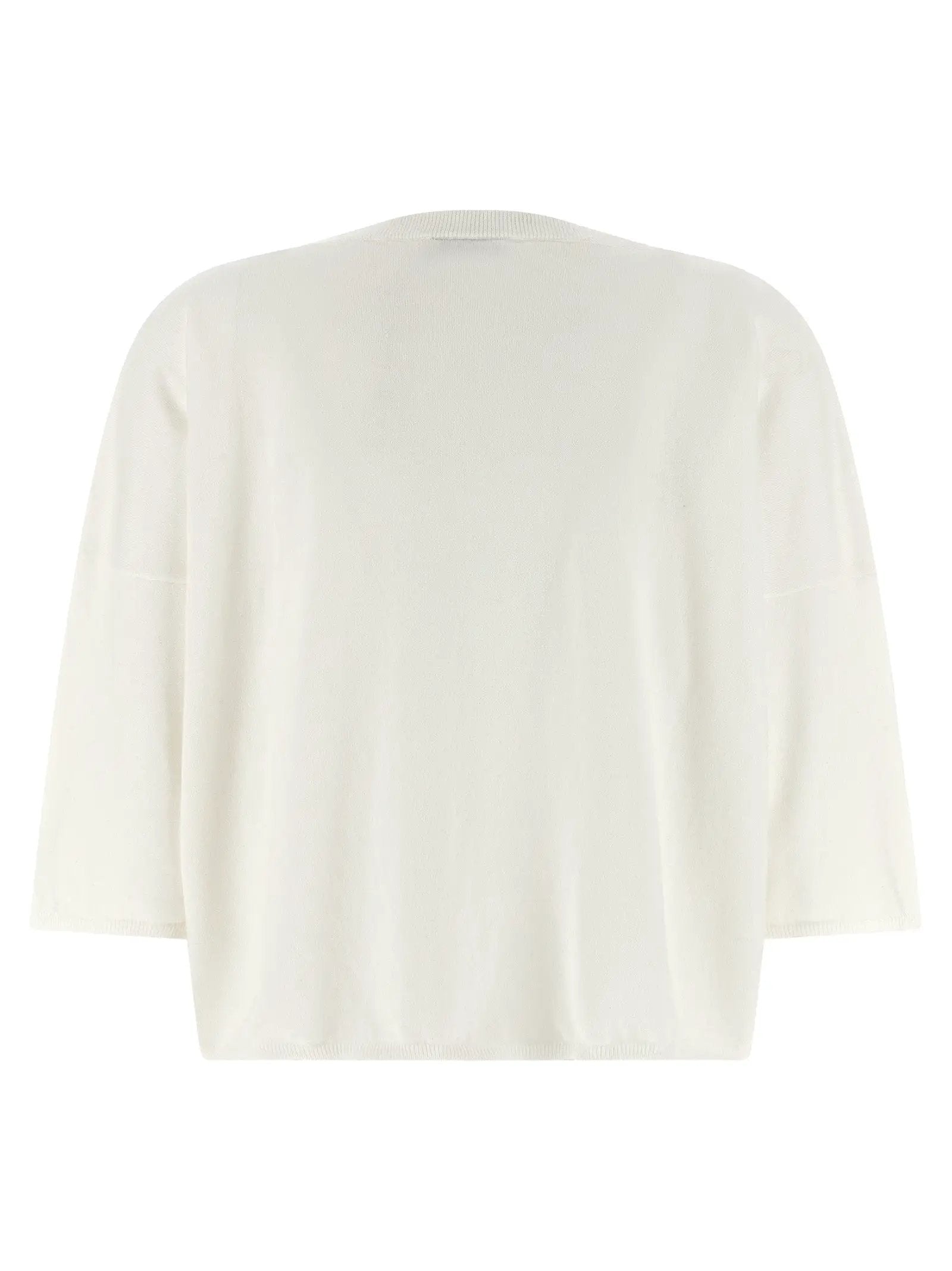BE YOU White Cotton Cardigan