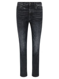 R13 Jean en denim de coton noir