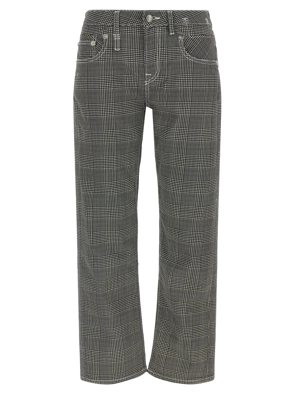R13 Bicolor Cotton Casual Pants