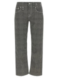 R13 Bicolor Cotton Casual Pants