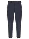 PT Torino Blue Linen Pants