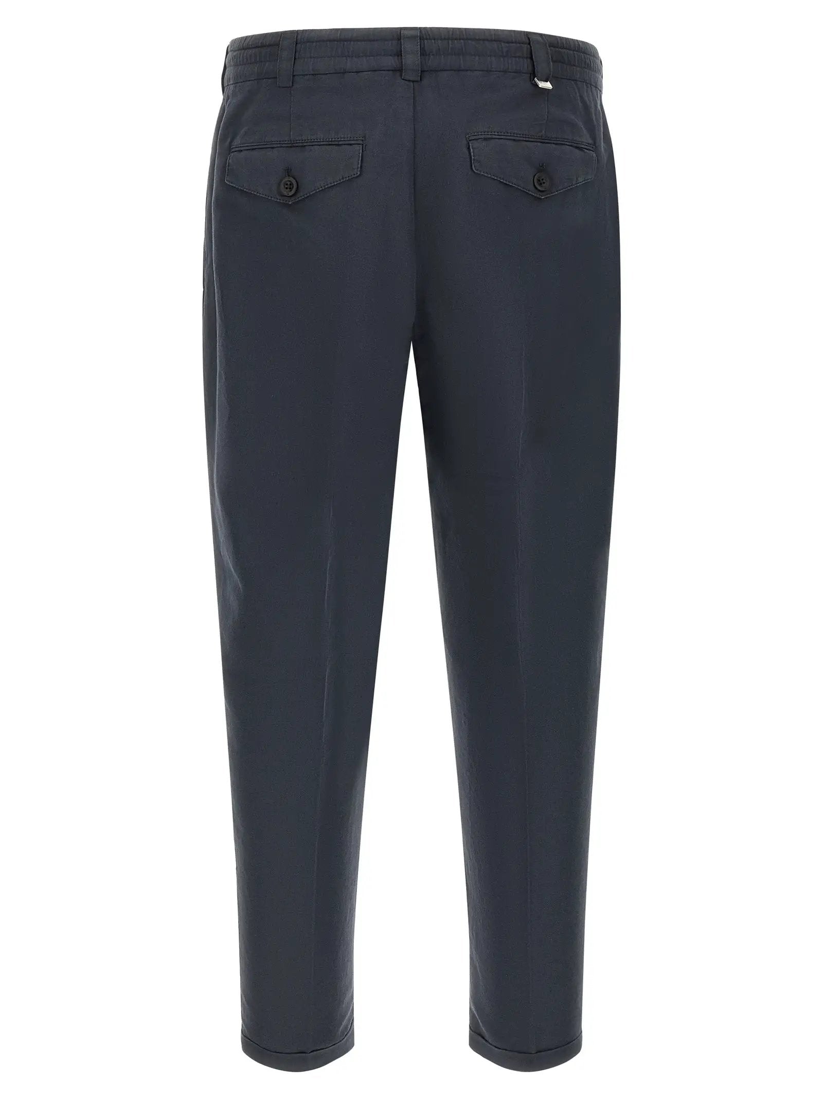 PT Torino Blue Linen Pants
