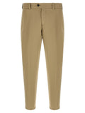 Pantalon décontracté en lin beige PT Torino