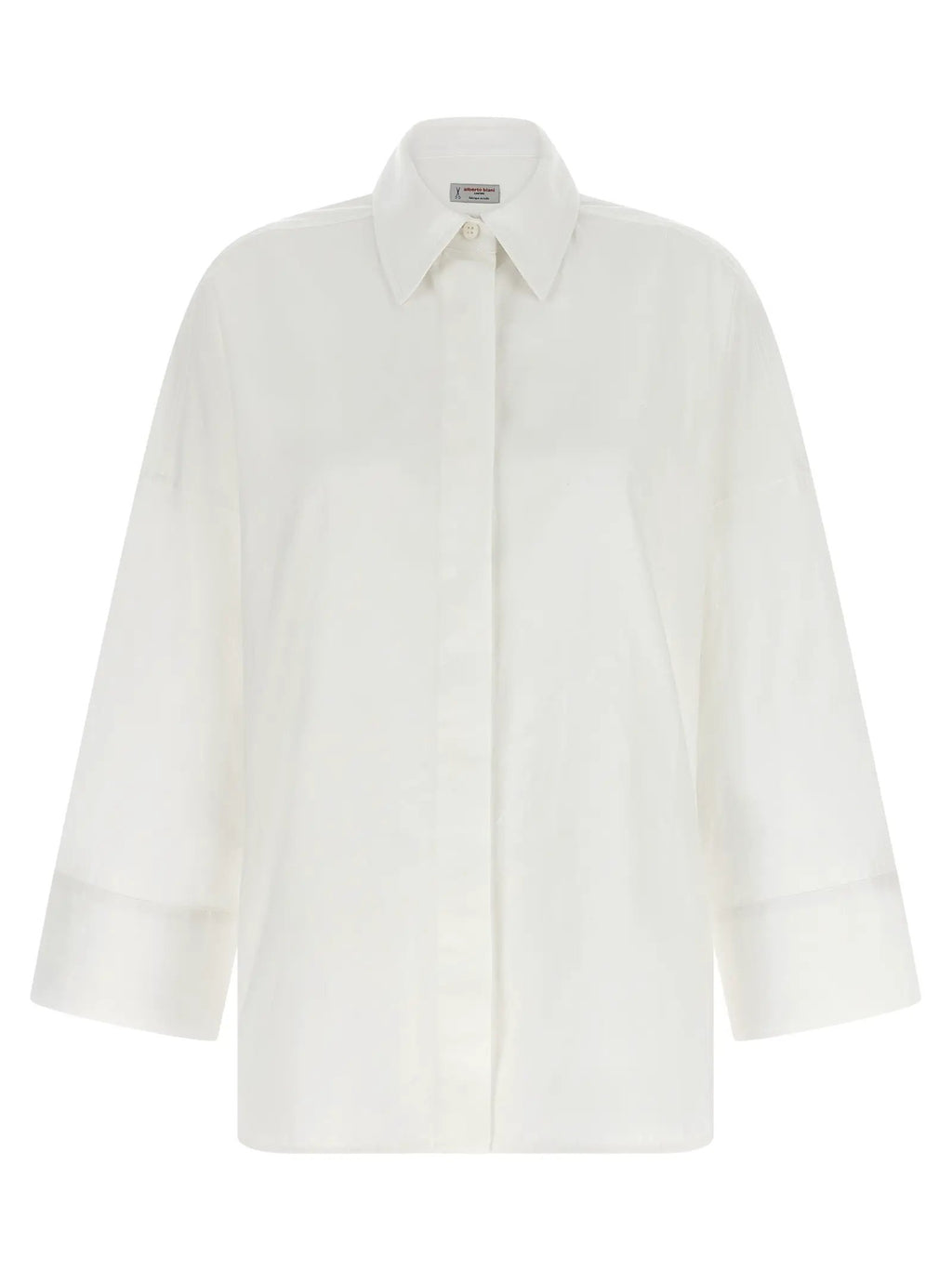 Alberto Biani Alberto Biani White Cotton Blouse