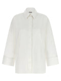 Alberto Biani Alberto Biani White Cotton Blouse