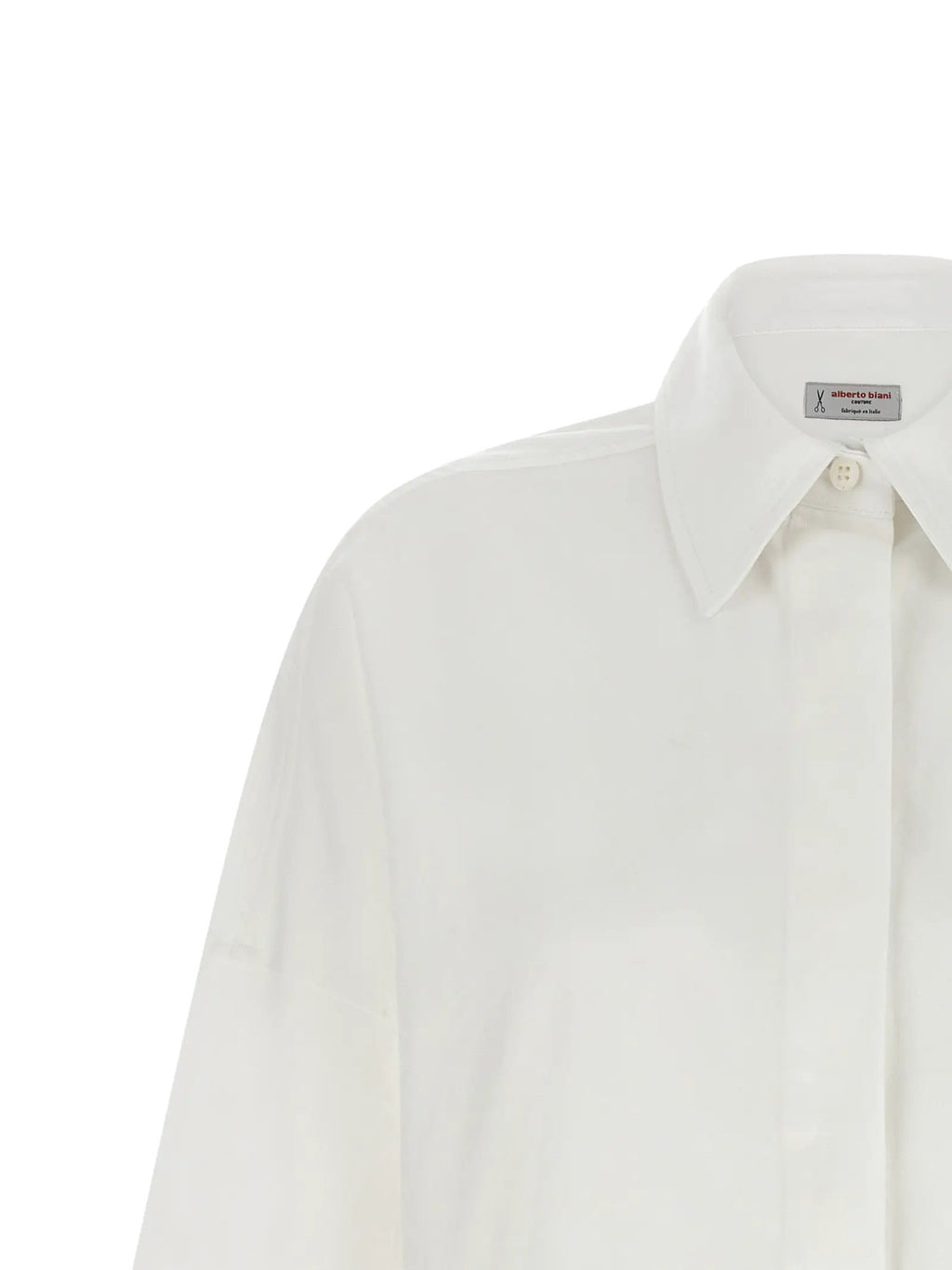Alberto Biani Alberto Biani White Cotton Blouse